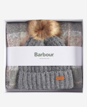 Saltburn Beanie & Tartan Scarf Gift Set