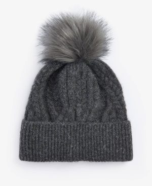 Elsdon Cable-Knit Beanie