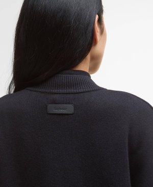 Milda Knitted Bomber Jacket