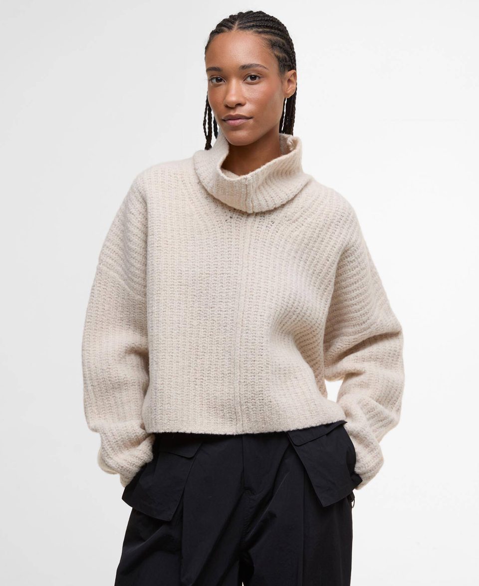 Imelda Funnel-Neck Jumper