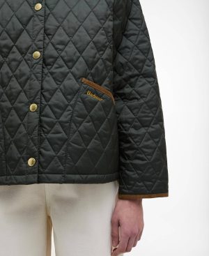 Icons Cropped Liddesdale Quilted Jacket