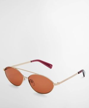 Oval Aviator Sunglasses