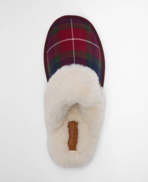 Claudia Tartan Mule Slippers