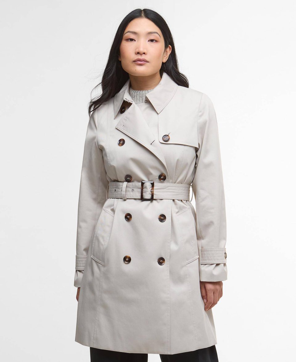 Short Greta Showerproof Trench Coat