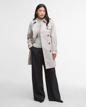 Short Greta Showerproof Trench Coat