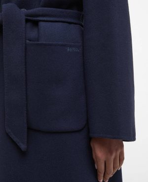 Rachel Wool Wrap Coat