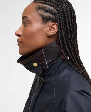 Cropped Beadnell Waxed Jacket