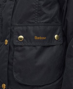 Cropped Beadnell Waxed Jacket
