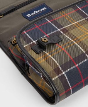 Tartan Hanging Washbag