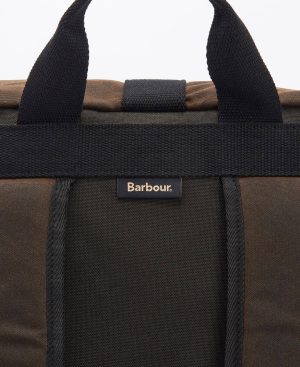 Field Roll-Top Waxed Backpack