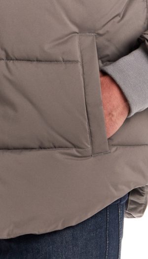 STRETCH FLEX PUFFER SHIRT JACKET