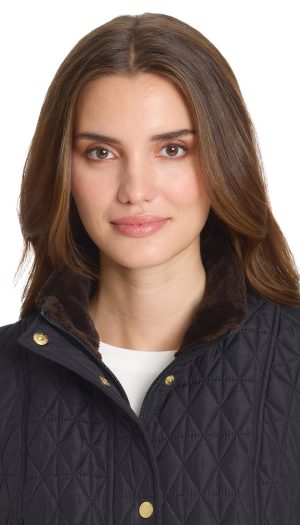 MULTI QUILTED PLUSH LINED VEST