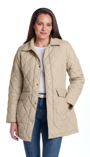 SNAP FRONT QUILTED BARN WALKER