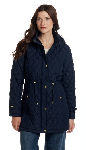 QUILTED WALKER WITH OUTER DRAWCORD