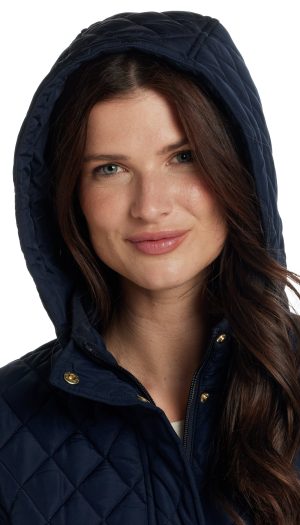 QUILTED WALKER WITH OUTER DRAWCORD