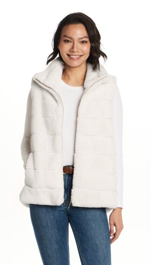 FAUX FUR VEST