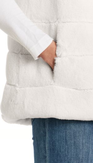 FAUX FUR VEST