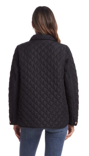 MODERN QUILTED BARN JACKET