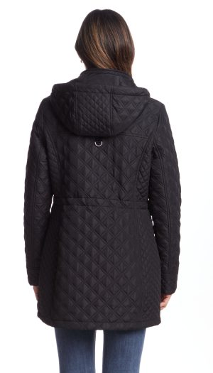 QUILTED WALKER WITH INNER DRAWCORD